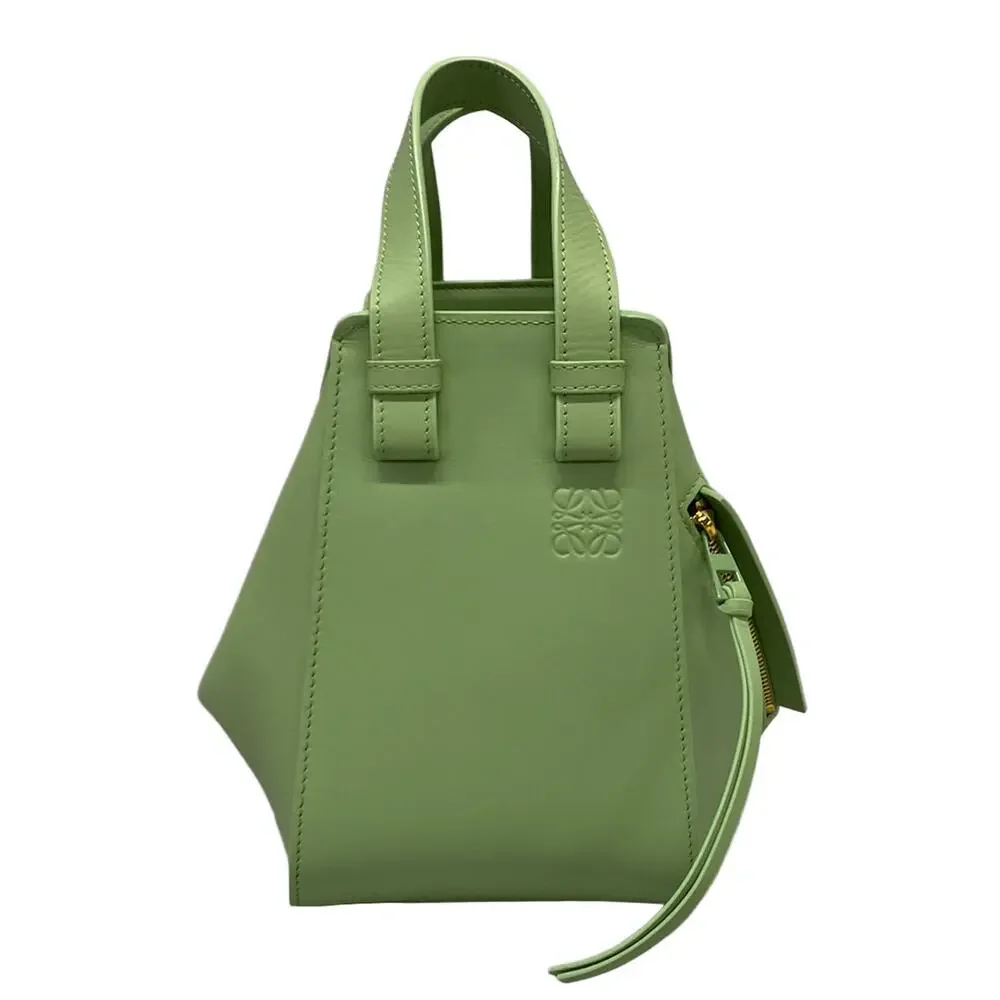 Loewe Hammock Compact Handbag A538H13X07 Lime Green Glaze (Light Green)